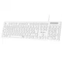Subblim Teclado Business Slim Silencioso Blanco USB